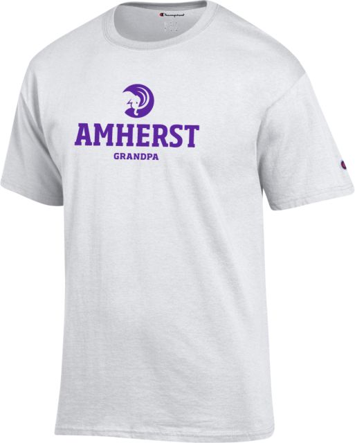 Amherst College Champion T Shirt Amherst Grandpa - ONLINE ONLY