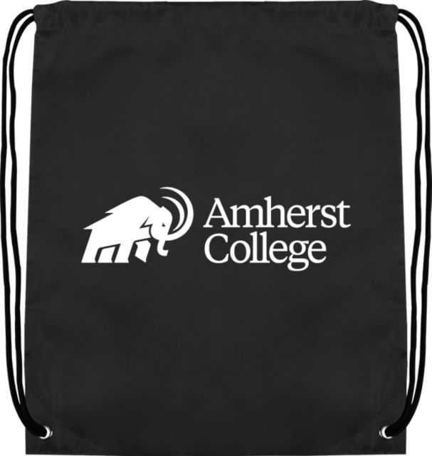 Amherst College Drawstring Backpack Amherst College Mammoth Lock Up - ONLINE ONLY