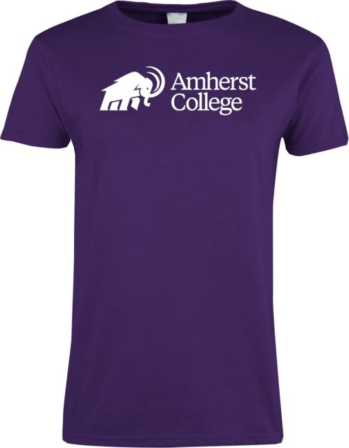 Amherst College Womens Short Sleeve Tee Amherst College Mammoth Lock Up - ONLINE ONLY