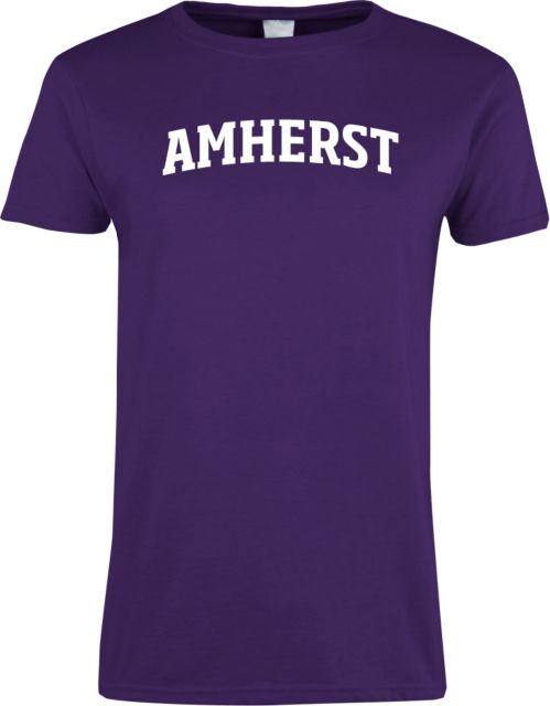 Amherst College Womens Short Sleeve Tee Amherst Arched - ONLINE ONLY
