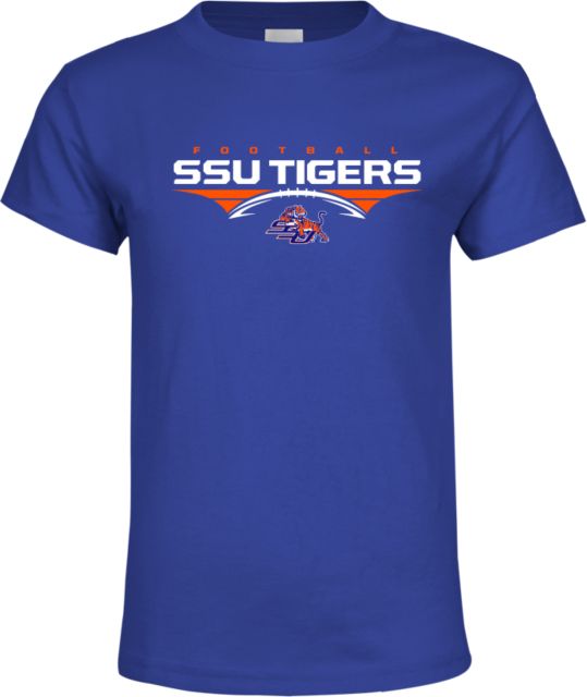 Savannah State Youth T Shirt Stacked Football Design - ONLINE ONLY