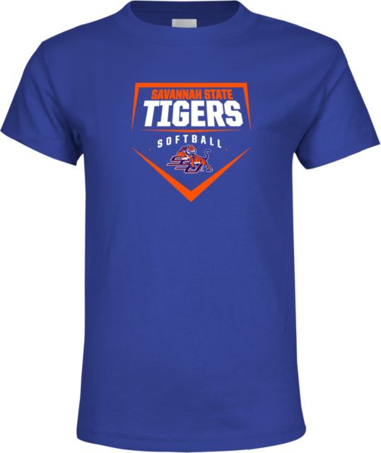 Savannah State Youth T Shirt Softball Plate Design - ONLINE ONLY