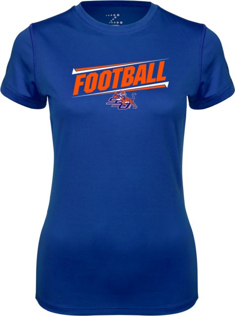 Savannah State Ladies Syntrel Performance Tee Football Design - ONLINE ONLY