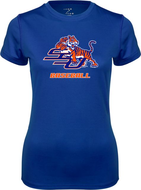 Savannah State Ladies Syntrel Performance Tee Baseball - ONLINE ONLY