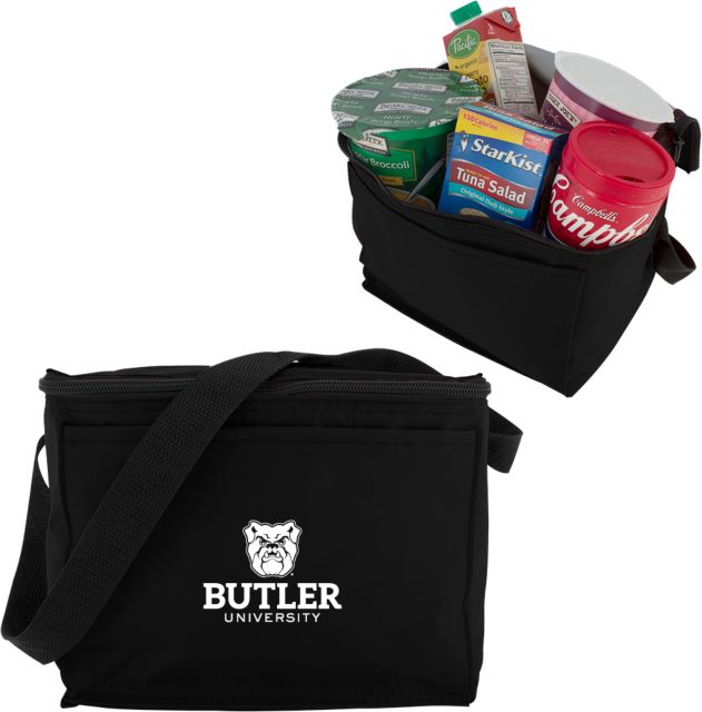 Butler Six Pack Cooler Butler University with Bulldog Head Stacked - ONLINE ONLY