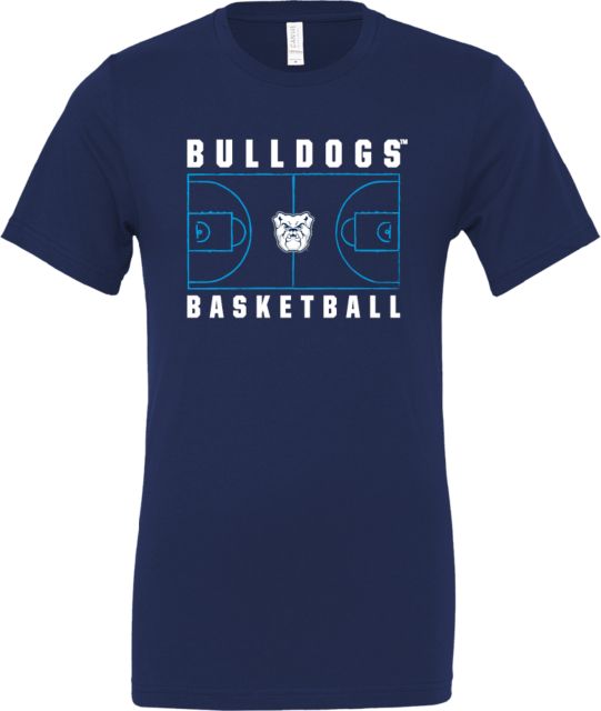 Butler Bella + Canvas Jersey Cotton T Shirt Butler University Bulldogs Basketball Design - ONLINE ONLY