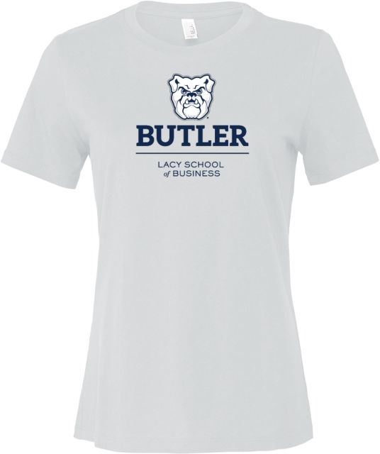 Butler Bella + Canvas Womens Relaxed Cotton T Shirt Lacy School of Business - Butler - ONLINE ONLY