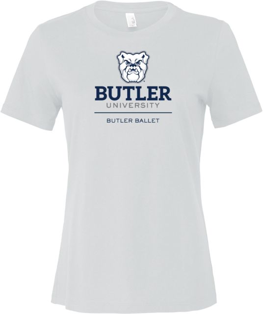 Butler Bella + Canvas Womens Relaxed Cotton T Shirt Butler Ballet - Butler - ONLINE ONLY