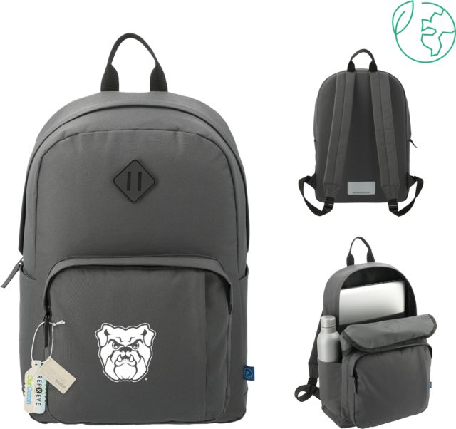 Butler Repreve Ocean Everyday 15 inch Computer Backpack Butler University Bulldog Head - ONLINE ONLY