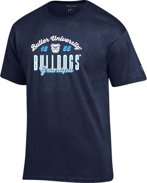 Butler Champion T Shirt Butler University Est 1855 Bulldogs Grandpa - ONLINE ONLY