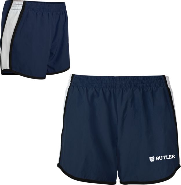 Butler Womens Navy/White Team Short Butler with Bulldog Head Flat - ONLINE ONLY