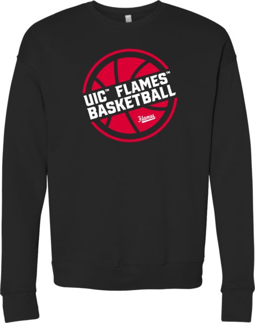 UIC Bella + Canvas Fleece Crew Basketball Minimalistic- ONLINE ONLY