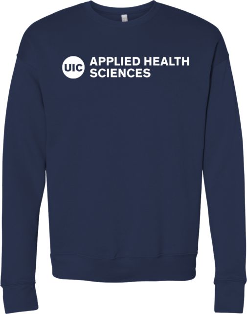 UIC Bella + Canvas Fleece Crew UIC Applied Health Sciences - ONLINE ONLY