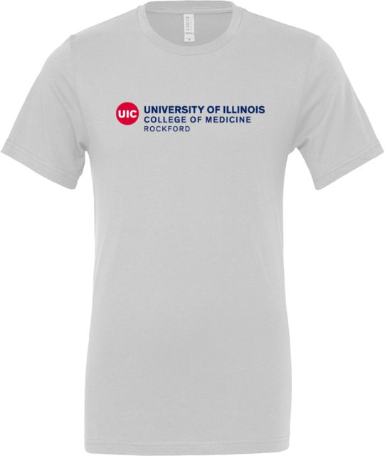 UIC Bella + Canvas Jersey Cotton T Shirt UIC College of Medicine Rockford - ONLINE ONLY