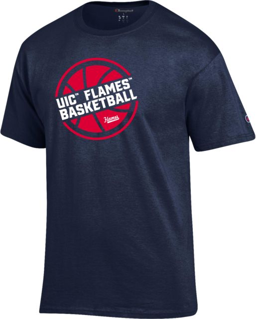 UIC Champion T Shirt Basketball Minimalistic- ONLINE ONLY