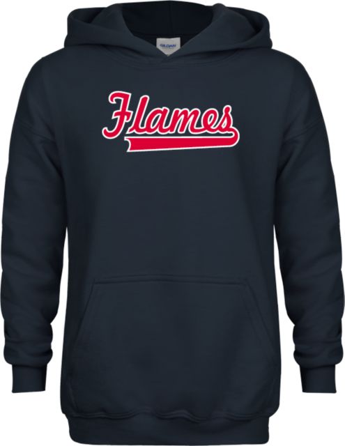 UIC Youth Fleece Hoodie Flames Script - ONLINE ONLY