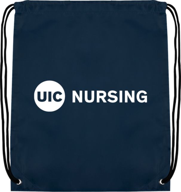UIC Drawstring Backpack UIC Nursing - ONLINE ONLY