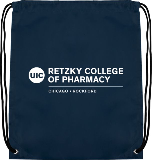 UIC Drawstring Backpack UIC Pharmacy - ONLINE ONLY