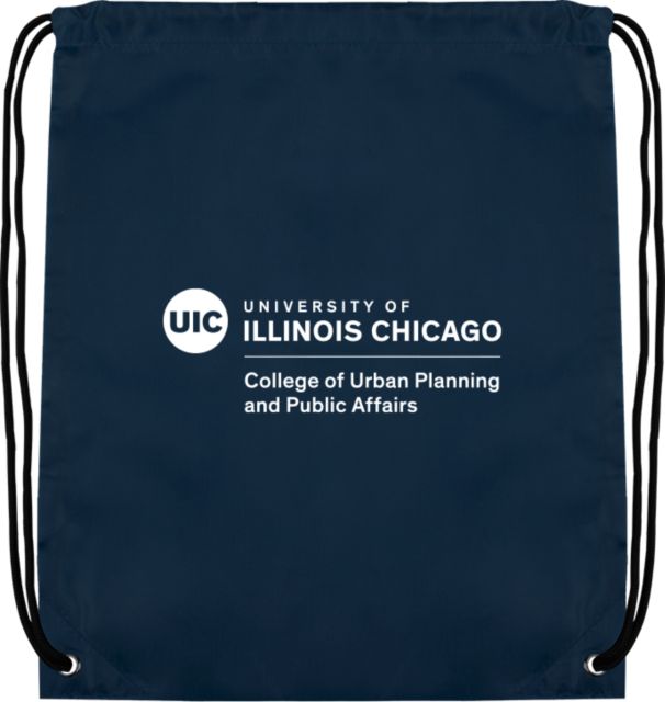 UIC Drawstring Backpack College of Urban - ONLINE ONLY