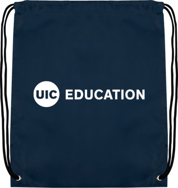 UIC Drawstring Backpack UIC Education - ONLINE ONLY