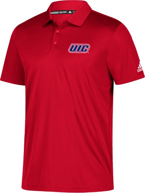 UIC Adidas Red Grind Polo UIC- ONLINE ONLY