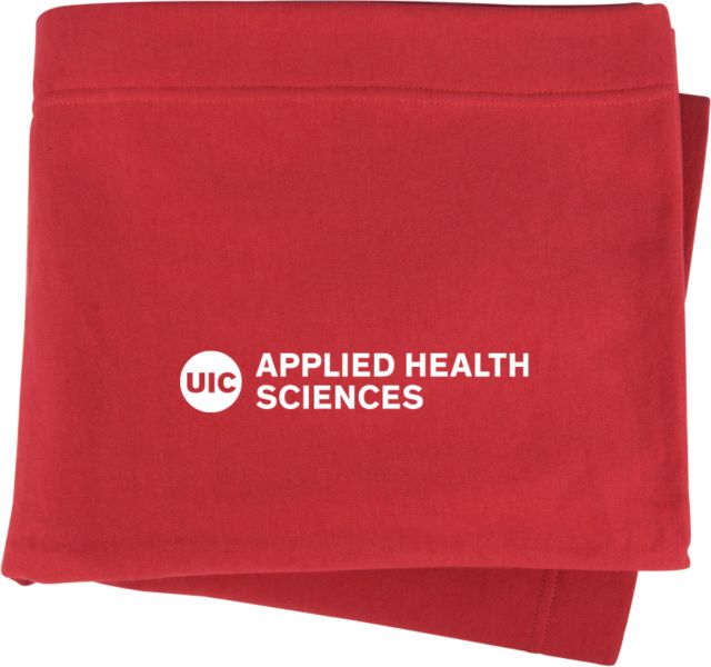 UIC Sweatshirt Blanket UIC Applied Health Sciences