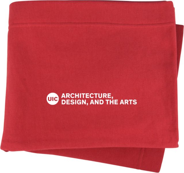 UIC Sweatshirt Blanket UIC Architecture Design and the Arts