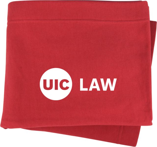 UIC Sweatshirt Blanket UIC Law