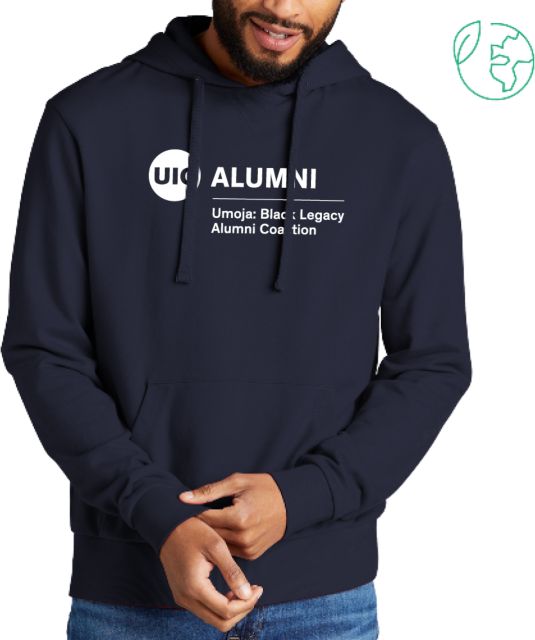 UIC Allmade Organic French Terry Pullover Hoodie UIC Alumni - ONLINE ONLY