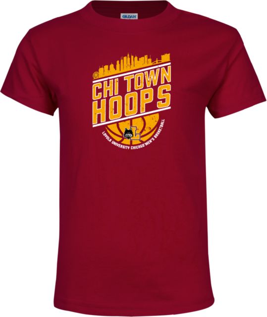 Loyola Chicago Youth T-Shirt Chi Town Hoops - ONLINE ONLY