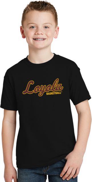 Loyola Chicago Youth T Shirt Basketball - ONLINE ONLY