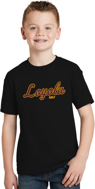 Loyola Chicago Youth T Shirt Golf - ONLINE ONLY