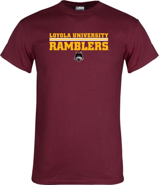 Loyola Chicago T-Shirt Loyola University Ramblers - LInes - ONLINE ONLY