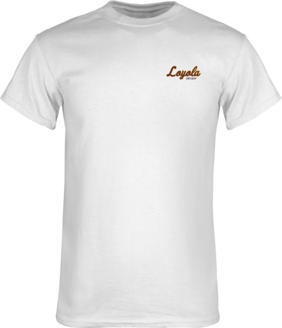 Loyola Chicago T Shirt Script Mark - ONLINE ONLY