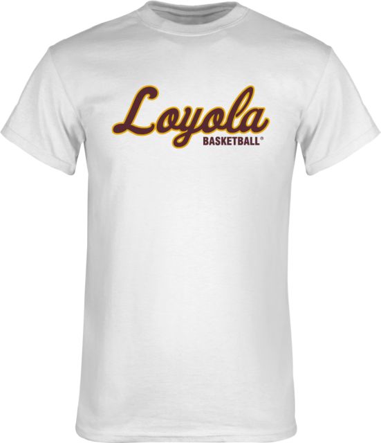 Loyola Chicago T Shirt Basketball - ONLINE ONLY