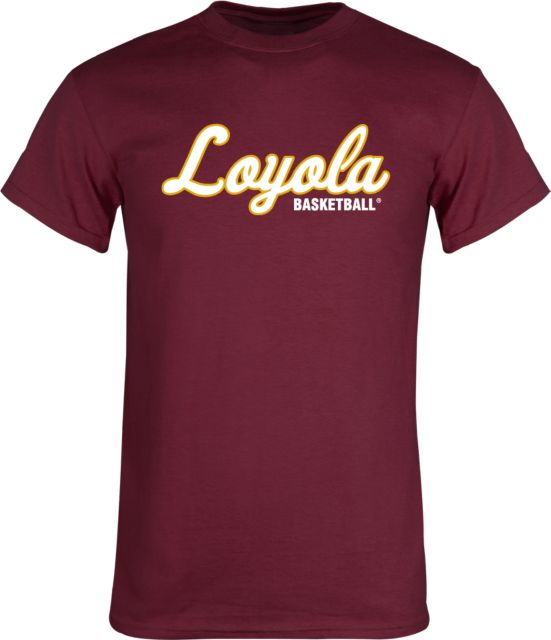 Loyola Chicago T Shirt Basketball - ONLINE ONLY