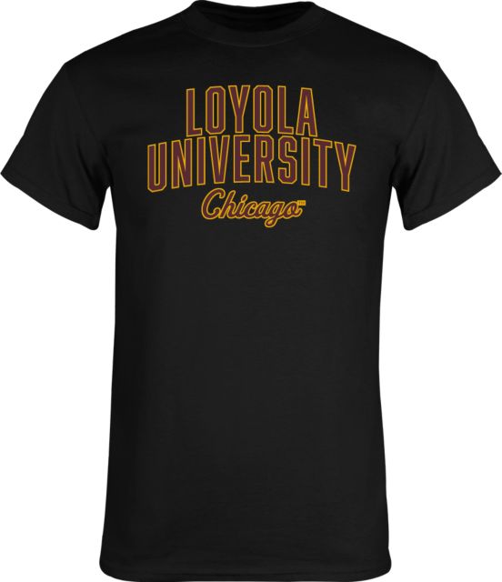 Loyola Chicago T Shirt Large Type Stacked - ONLINE ONLY