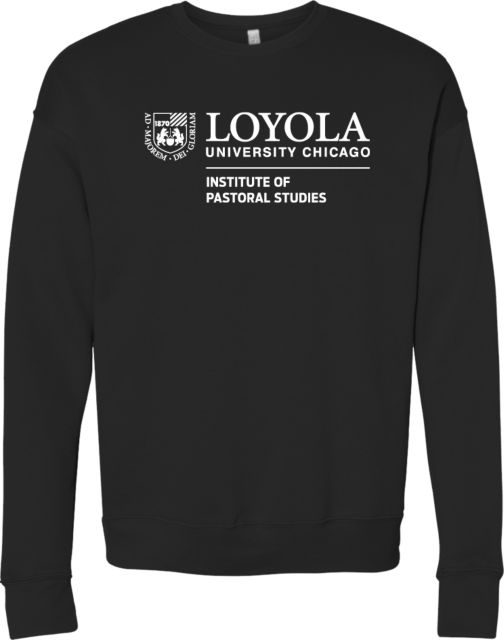 Loyola (IL) Bella + Canvas Fleece Crew Loyola University Institute of Pastoral Studies - ONLINE ONLY