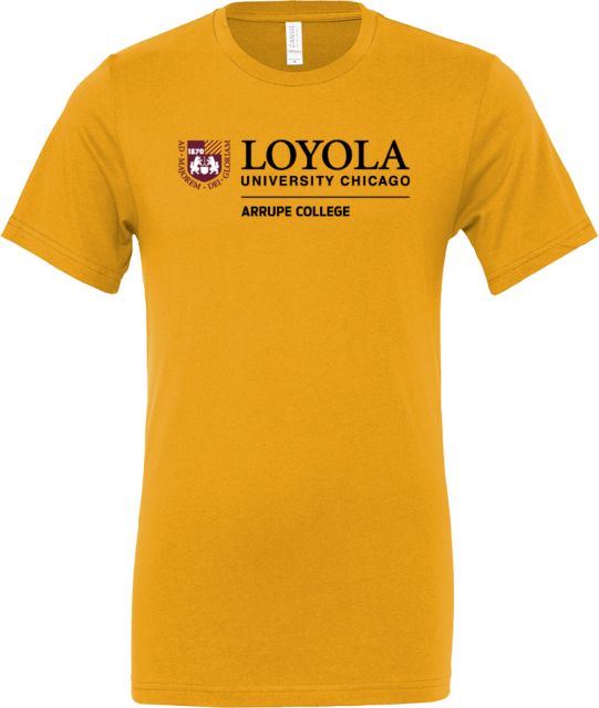 Loyola (IL) Bella + Canvas Jersey Cotton T Shirt Loyola University Arrupe College - ONLINE ONLY