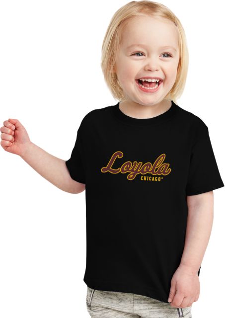 Loyola Chicago Toddler T Shirt Script Mark - ONLINE ONLY