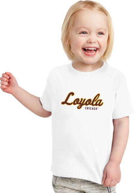 Loyola Chicago Toddler T Shirt Script Mark - ONLINE ONLY