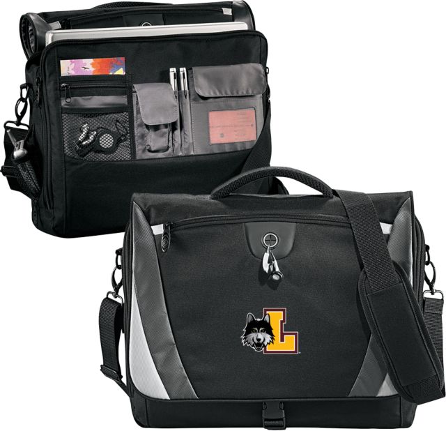 Loyola Chicago Slope Compu Messenger Bag - ONLINE ONLY