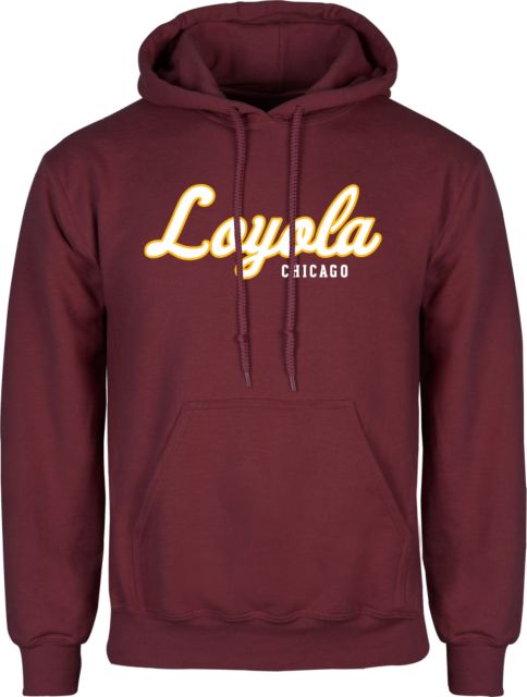 Loyola Chicago Fleece Hoodie Script - ONLINE ONLY