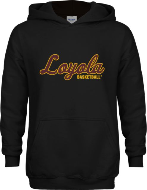 Loyola Chicago Youth Fleece Hoodie Basketball - ONLINE ONLY