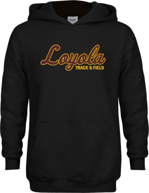 Loyola Chicago Youth Fleece Hoodie Track and Field - ONLINE ONLY