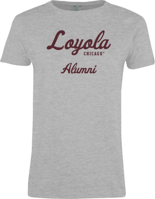 Loyola Chicago Ladies T Shirt Alumni - ONLINE ONLY