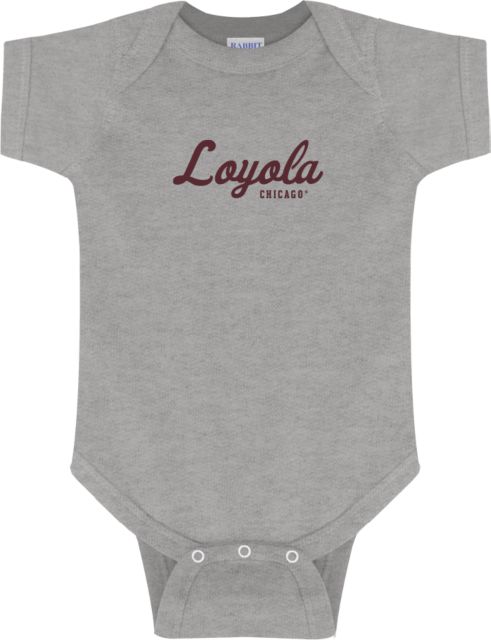 Loyola Chicago Infant Bodysuit Script Mark - ONLINE ONLY