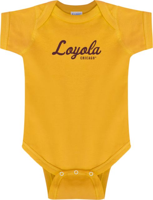 Loyola Chicago Infant Bodysuit Script Mark - ONLINE ONLY