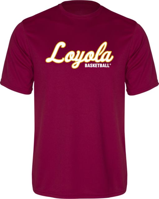 Loyola Chicago Performance Tee Basketball - ONLINE ONLY
