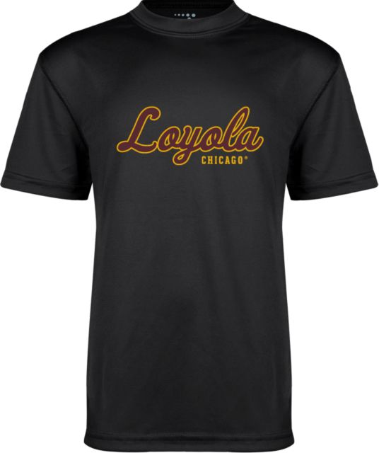 Loyola Chicago Youth Performance Tee Script Mark - ONLINE ONLY